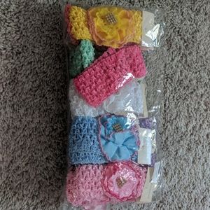 Pack of girl headbands for babies/infants
